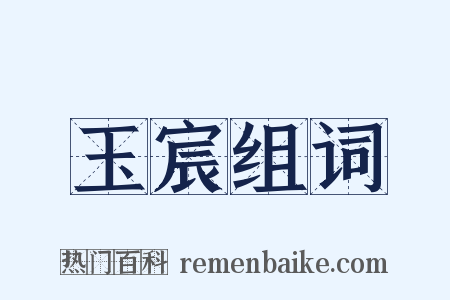 玉宸组词是什么意思的图片